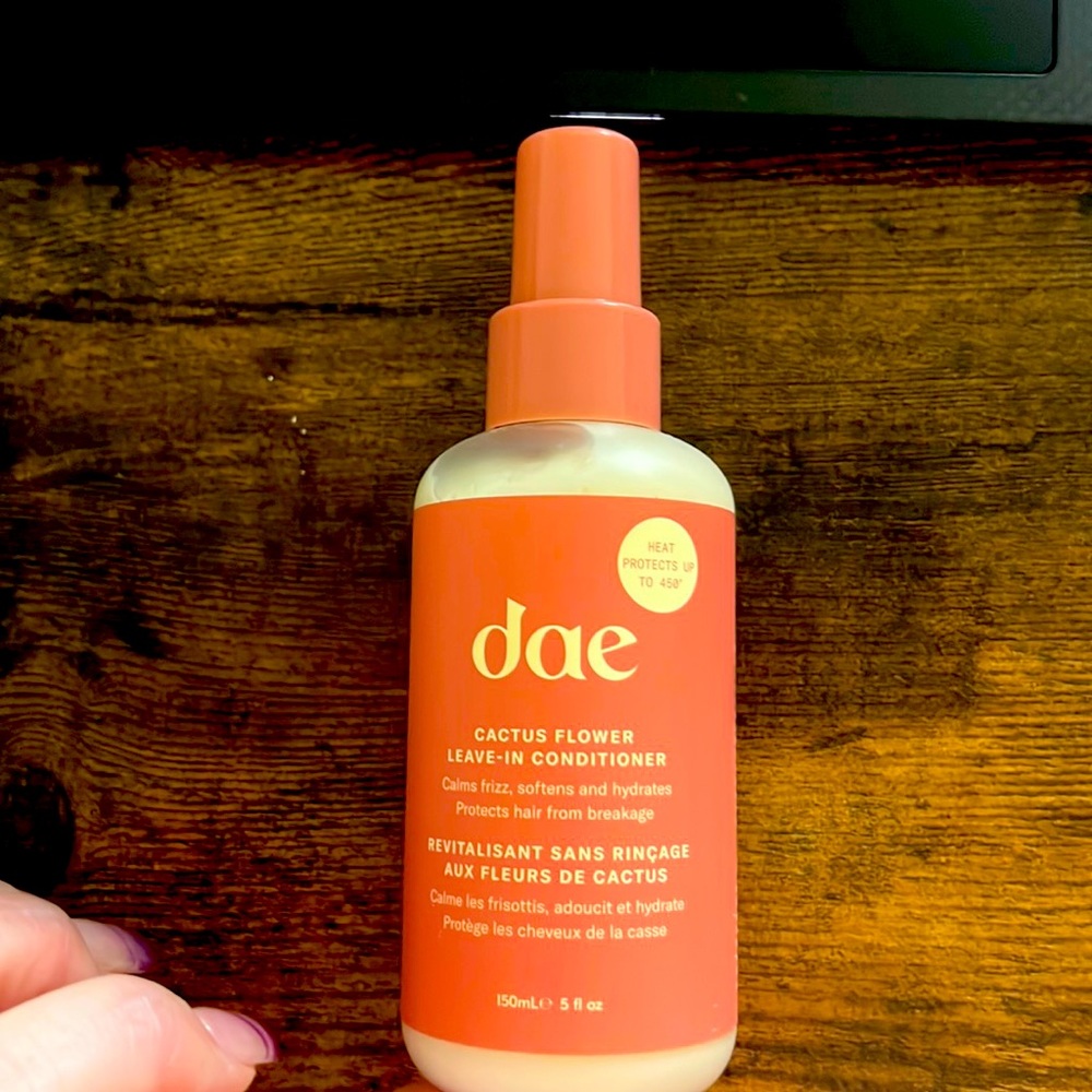 dae cactus flower, leave in conditioner